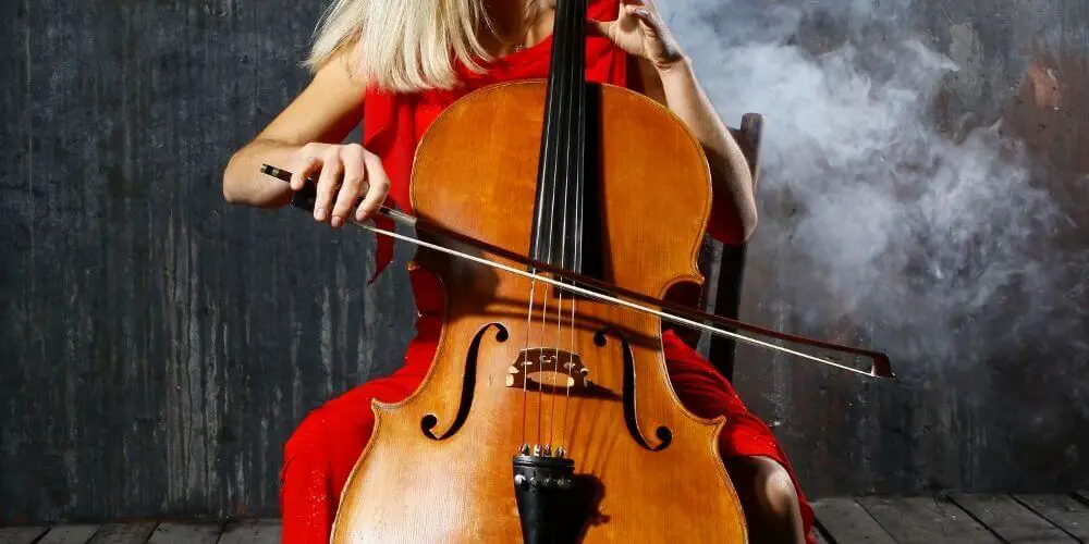 How to hold cello vs bass